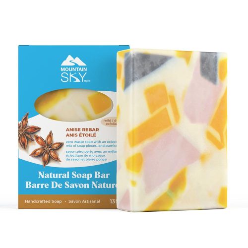 Mountain Sky Soap Anise Rebar soap box